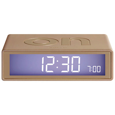 Lexon Flip Alarm Clock Gold Lexon Flip Alarm Clock Gold